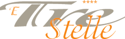 Logo hotel e tre stelle